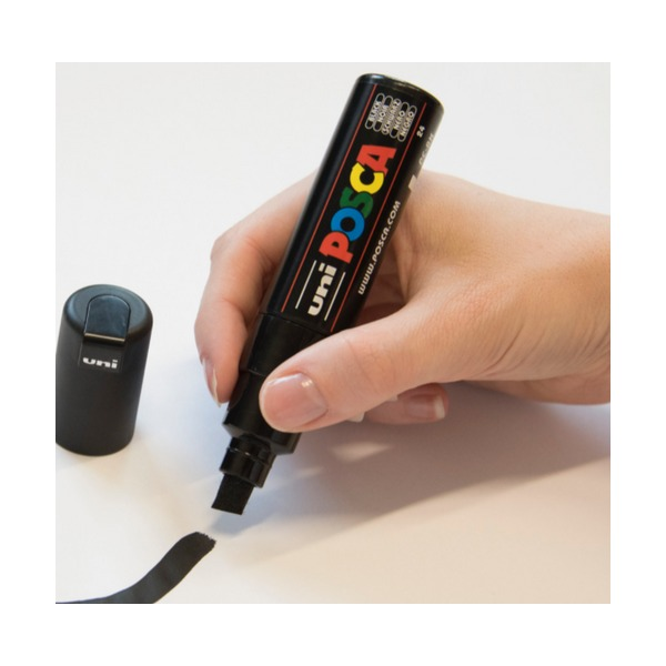 Posca PC-8K Paint Marker Pen Chisel Bold Assorted Wallet of 8