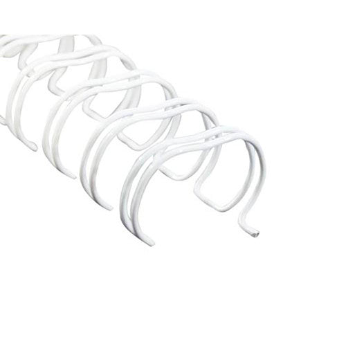 PHE 16mm White Wire Binding 3:1 Pitch 34 Loop A4 Box of 50 Gold Sovereign