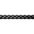 PHE 6mm Black Plastic Comb Binding 21 Loop A4 Box of 100 Gold Sovereign