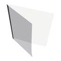PHE 6mm White A4 Thermal Binding Cover Clear Front Box of 100 Gold Sovereign