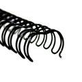 PHE 9mm Black Wire Binding 3:1 Pitch 34 Loop A4 Box of 100 Gold Sovereign