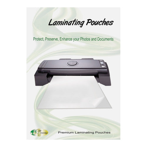 PHE Gold Sovereign Laminating Pouch Film 250 Micron 216 x 303mm Gloss Pack of 100