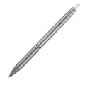 PILOT Acro 1000 Retractable Ballpoint Extra Fine Metallic Grey Barrel Silver Accent Black Ink
