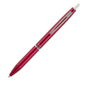 PILOT Acro 1000 Retractable Ballpoint Extra Fine Metallic Red Barrel Silver Accent Black Ink