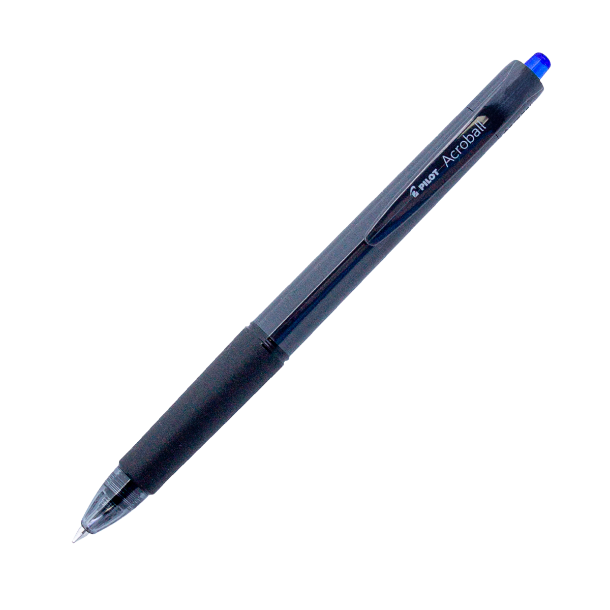 PILOT Acroball 150 Hybrid Retractable Ballpoint Fine Black Barrel Blue Ink Box of 10