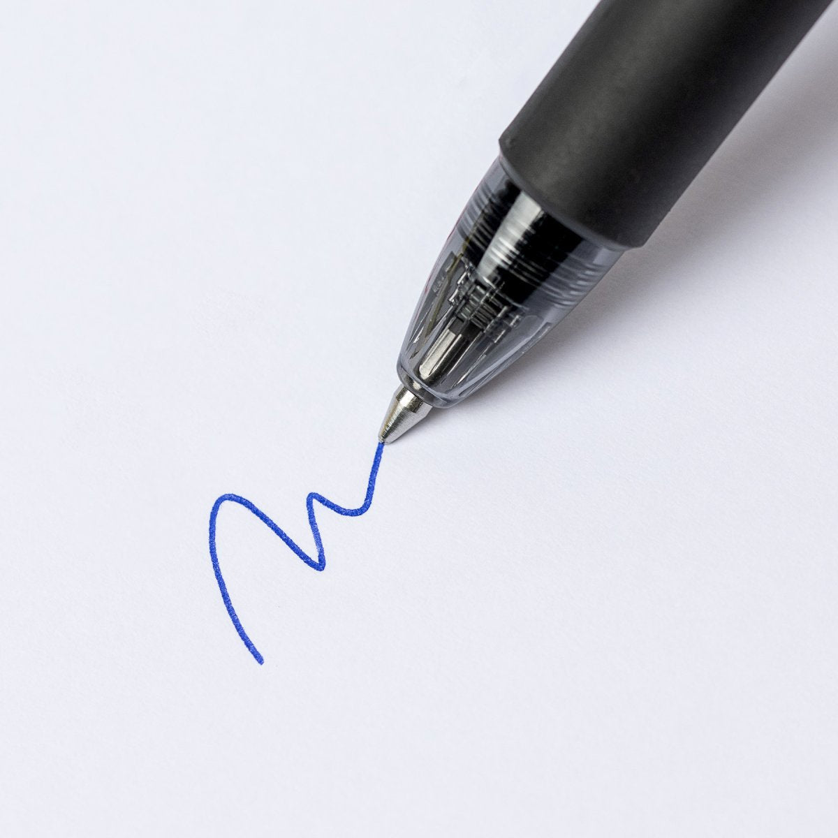 PILOT Acroball 150 Hybrid Retractable Ballpoint Fine Black Barrel Blue Ink Box of 10