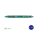 Pilot BegreeN Acroball Retractable Ballpoint Pen Medium Green Box of 10