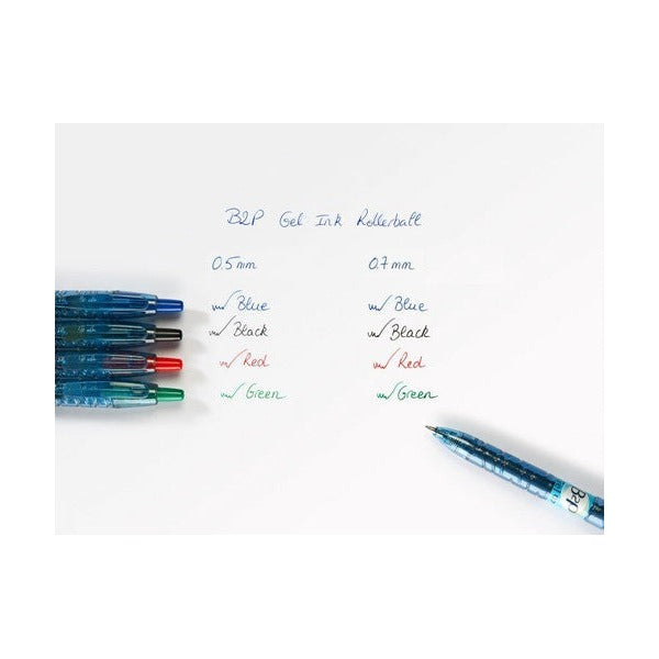 Pilot BegreeN B2P Retractable Rollerball Gel Pen Fine Red Box of 10