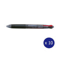 Pilot BegreeN Feed GP4 4 in 1 Retractable Ballpoint Pen Medium Black Barrel Box of 10
