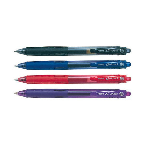 Pilot BegreeN G-Knock Retractable Gel Pen 0.7mm Red Box of 10