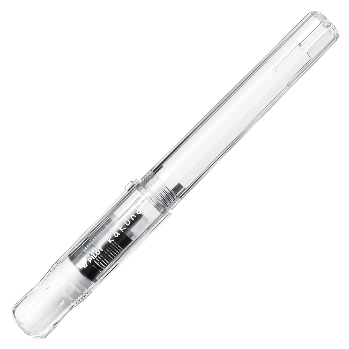 PILOT BegreeN Kakuno Fountain Pen Medum Nib Clear Cap and Barrel - new packaging