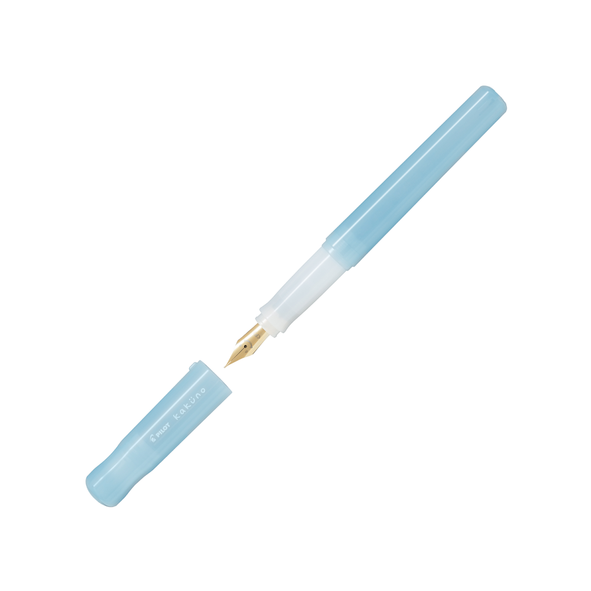 PILOT BegreeN Kakuno Madoromi Fountain Pen Fine Nib Light Blue