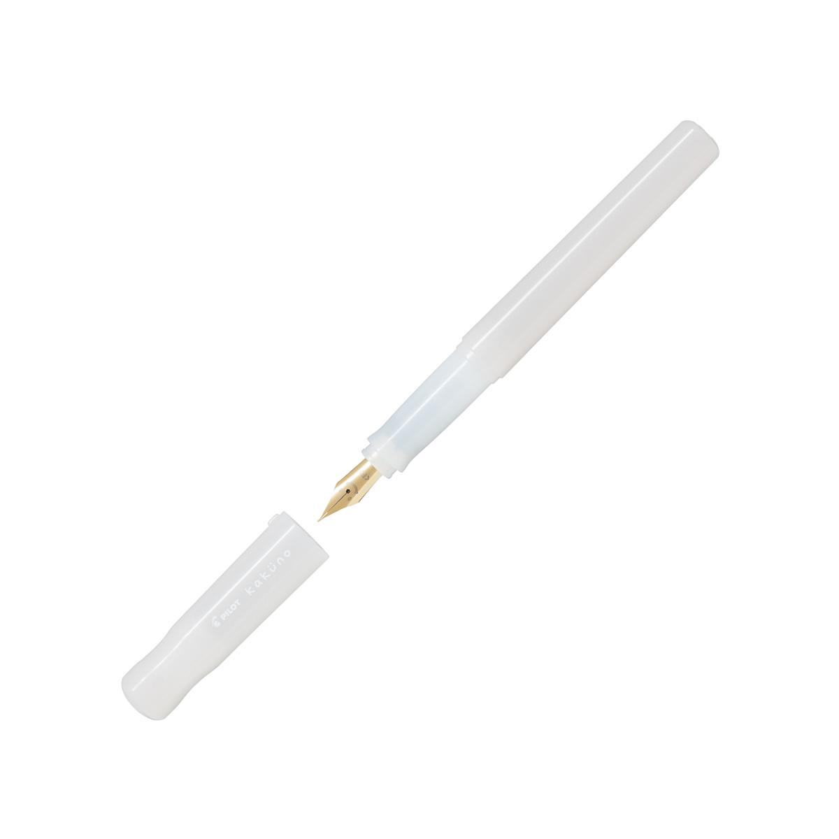 PILOT BegreeN Kakuno Madoromi Fountain Pen Fine Nib White