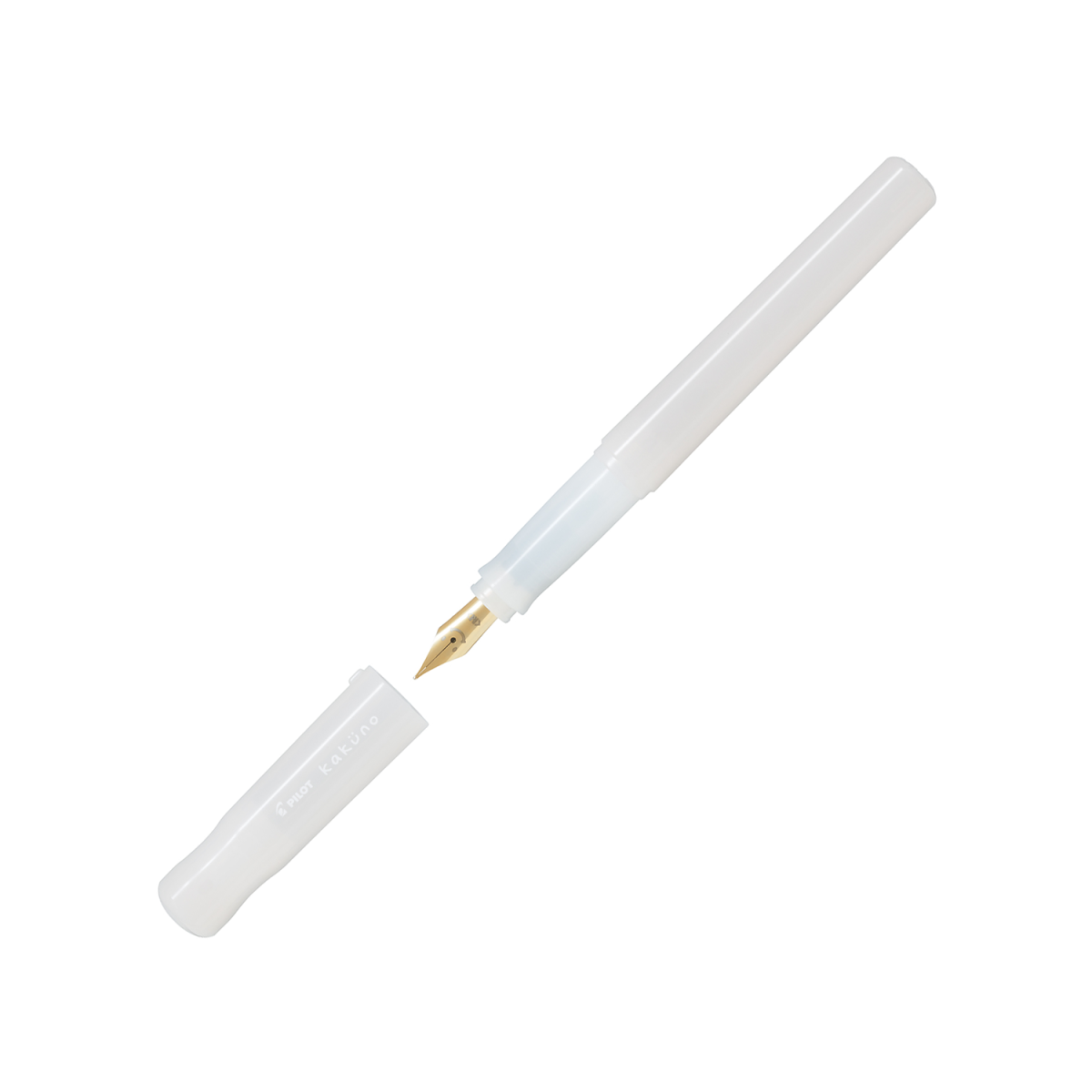PILOT BegreeN Kakuno Madoromi Fountain Pen Medium Nib White