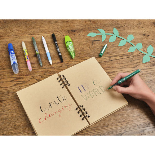 Pilot BegreeN Twin Permanent Marker Dual Nib Blue Box of 10