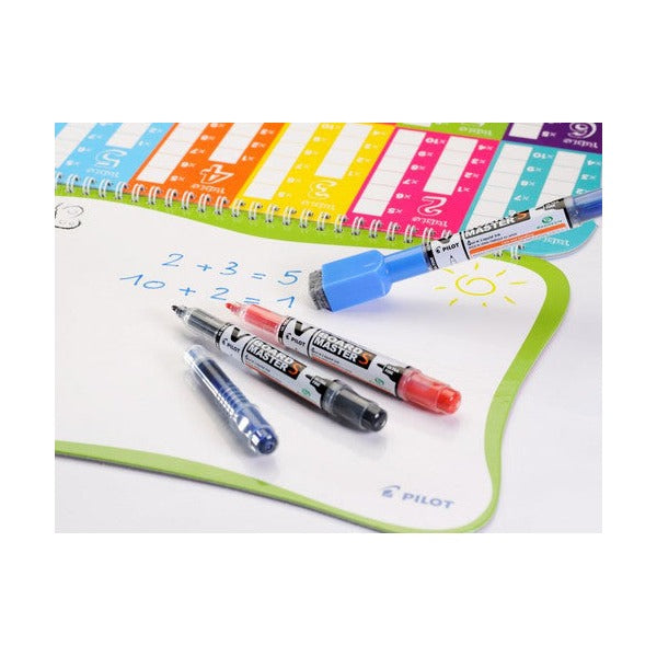Pilot BegreeN V Board Master S Whiteboard Marker Bullet Extra Fine Blue Box of 10
