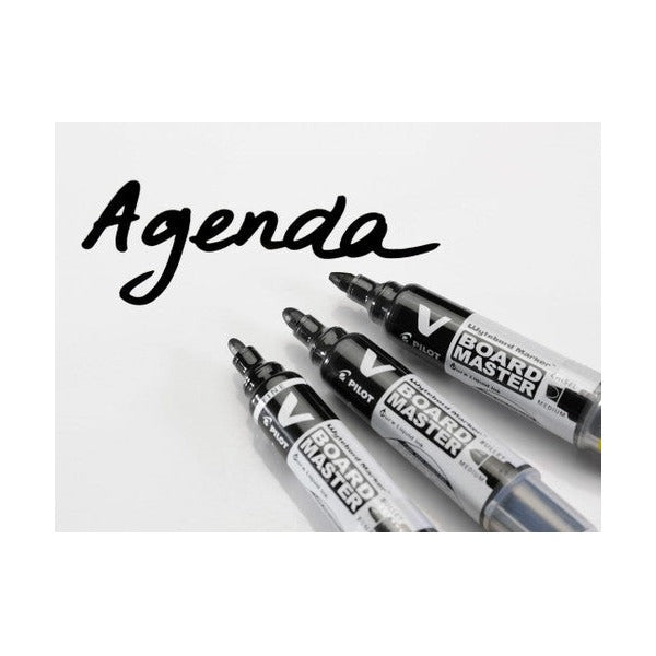 Pilot BegreeN V Board Master Whiteboard Marker Bullet Medium Black Box of 10