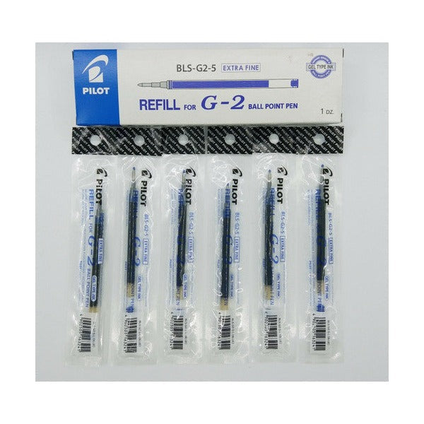Pilot BLS-G2 Gel Refill 0.5mm Blue Box of 12