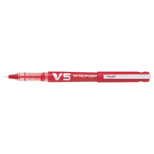 Pilot BXC-V5 BegreeN Hi-Tecpoint Rollerball Pen 0.5mm Red Box of 12