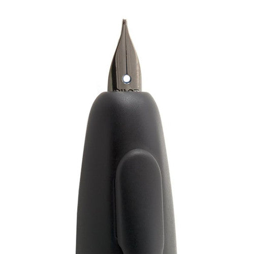 Pilot Capless Black Accent Fountain Pen Gloss White Barrel Extra Fine Nib