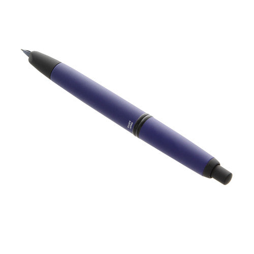 Pilot Capless Black Accent Fountain Pen Matte Blue Barrel Fine Nib