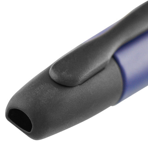 Pilot Capless Black Accent Fountain Pen Matte Blue Barrel Medium Nib