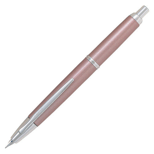 Pilot Capless Decimo Fountain Pen Champagne Pink Barrel Medium Nib