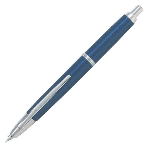 Pilot Capless Decimo Fountain Pen Dark Blue Barrel Fine Nib
