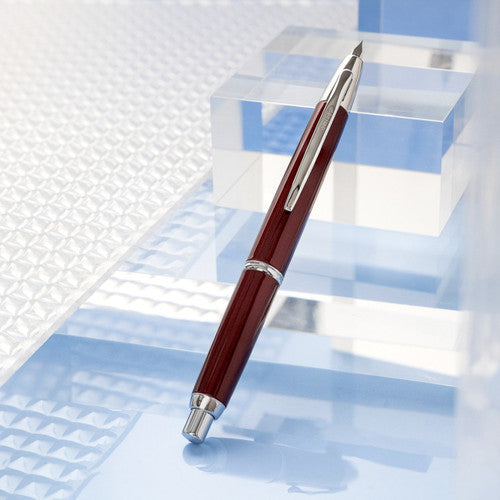 Pilot Capless Decimo Fountain Pen Red Barrel Fine Nib
