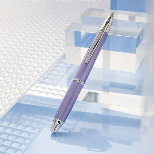 Pilot Capless Decimo Fountain Pen Violet Barrel Fine Nib
