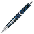 Pilot Capless SE Fountain Pen Marble Blue Barrel Medium Nib