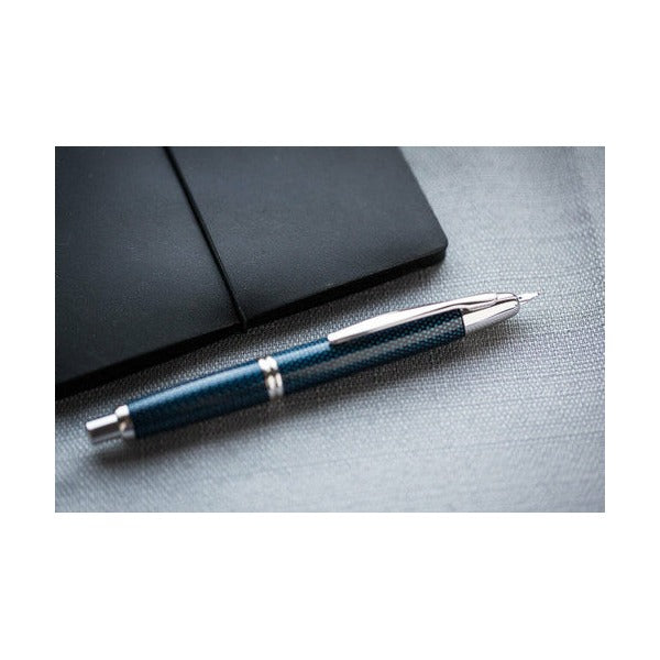 Pilot Capless Splash Fountain Pen Blue Barrel Fine Nib