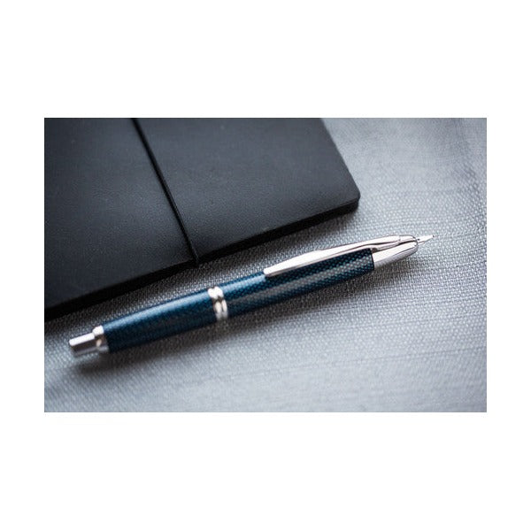 Pilot Capless Splash Fountain Pen Blue Barrel Medium Nib