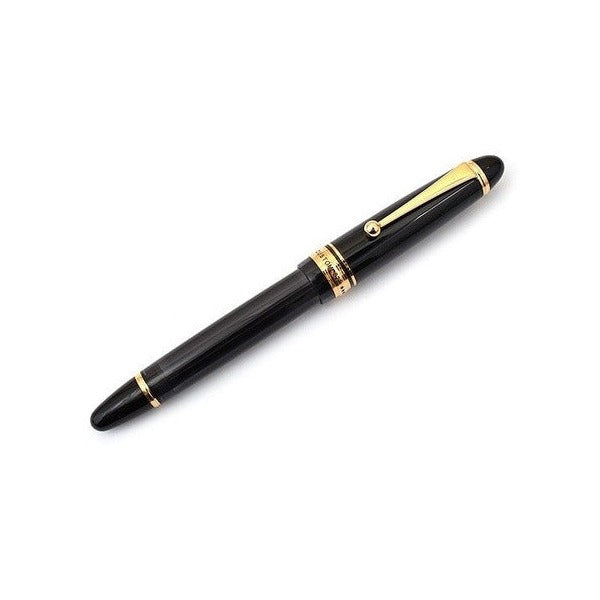Pilot Custom 823 Fountain Pen Black Barrel 14K Gold Medium Nib