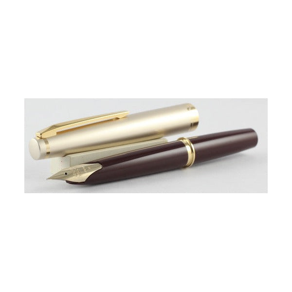 Pilot E95S Fountain Pen Deep Red 14K Gold Medium Nib