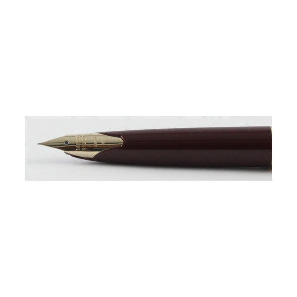 Pilot E95S Fountain Pen Deep Red 14K Gold Medium Nib