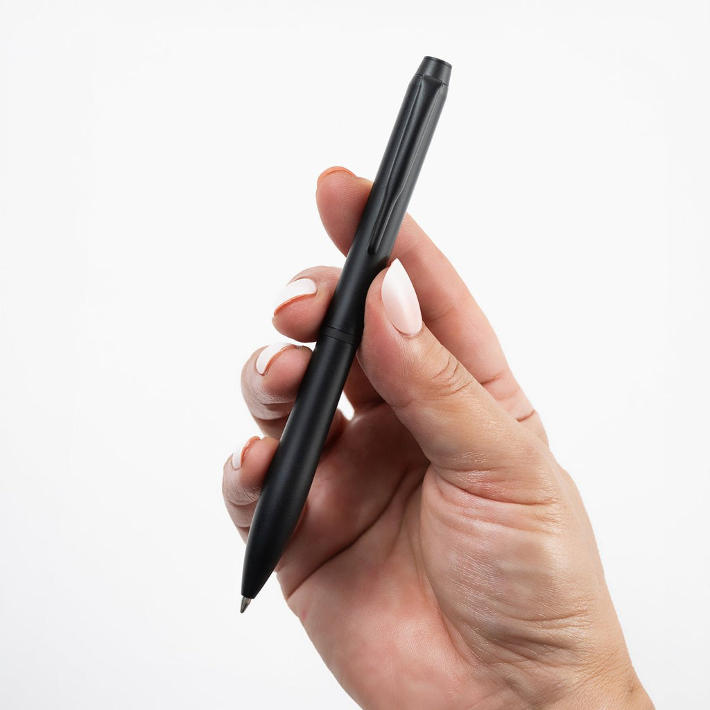 PILOT Eterlink Retractable Ballpoint Fine Black Barrel Black Trim Black Ink
