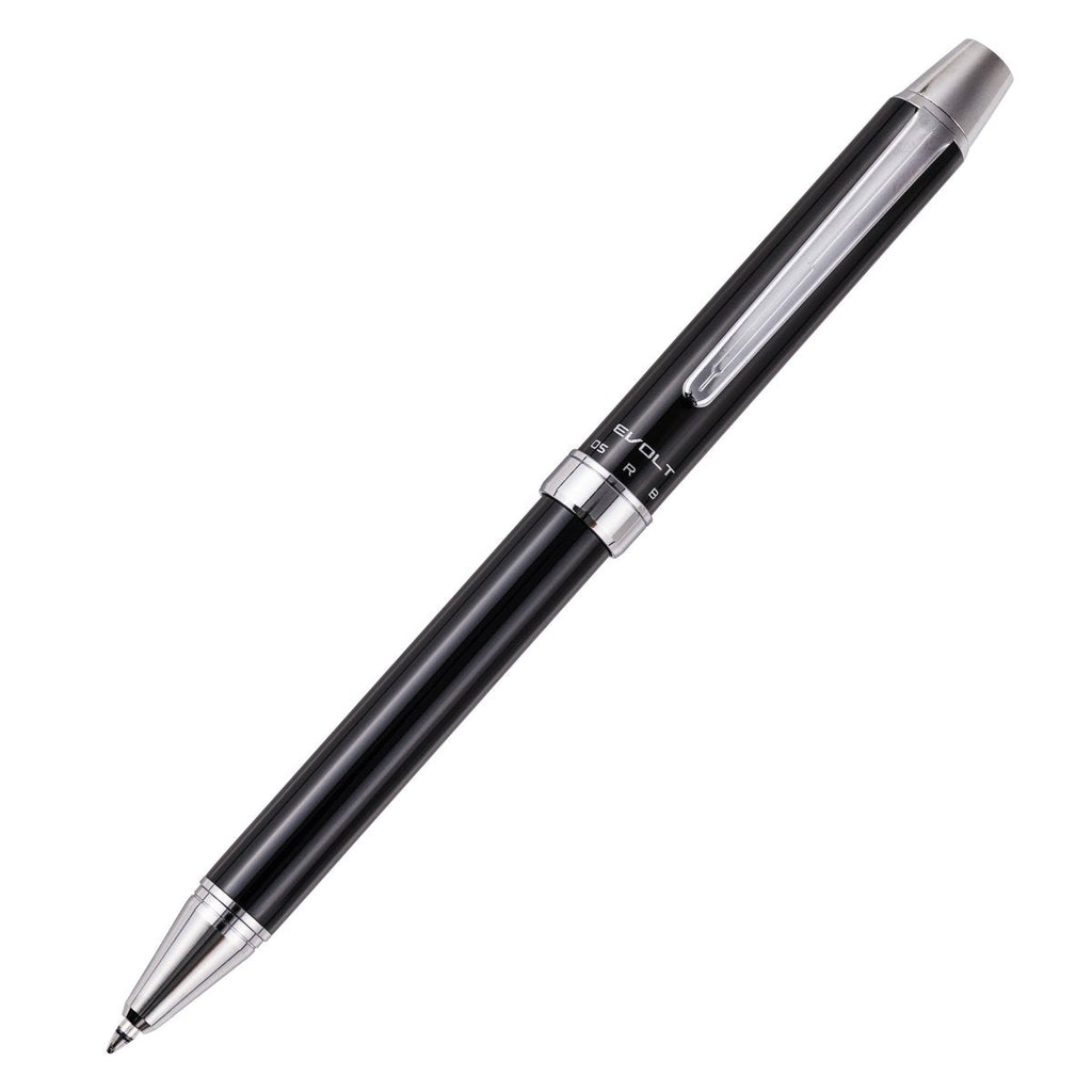 PILOT Evolt Retractable Ballpoint + Mechanical Pencil  2+1 Black Barrel with  Black & Red Ink