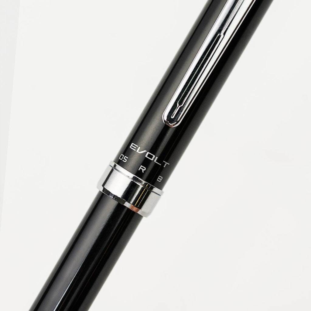 PILOT Evolt Retractable Ballpoint + Mechanical Pencil  2+1 Black Barrel with  Black & Red Ink