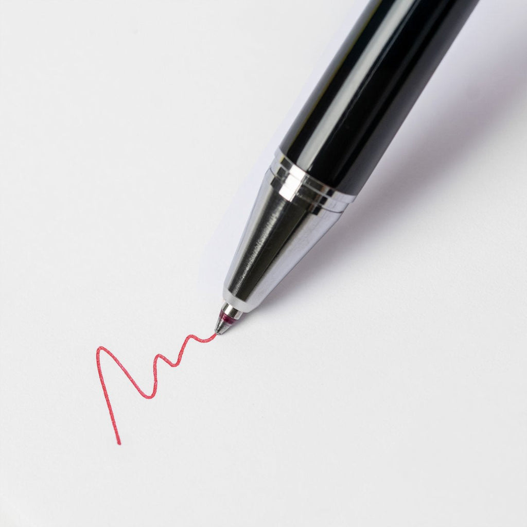 PILOT Evolt Retractable Ballpoint + Mechanical Pencil  2+1 Black Barrel with  Black & Red Ink