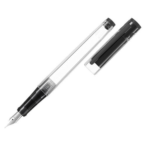 Pilot Explorer Fountain Pen Clear Barrel Fine Nib