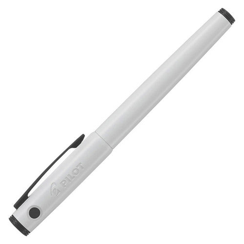 Pilot Explorer Fountain Pen Gloss White Barrel Fine Nib