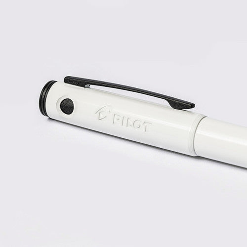 Pilot Explorer Fountain Pen Gloss White Barrel Fine Nib