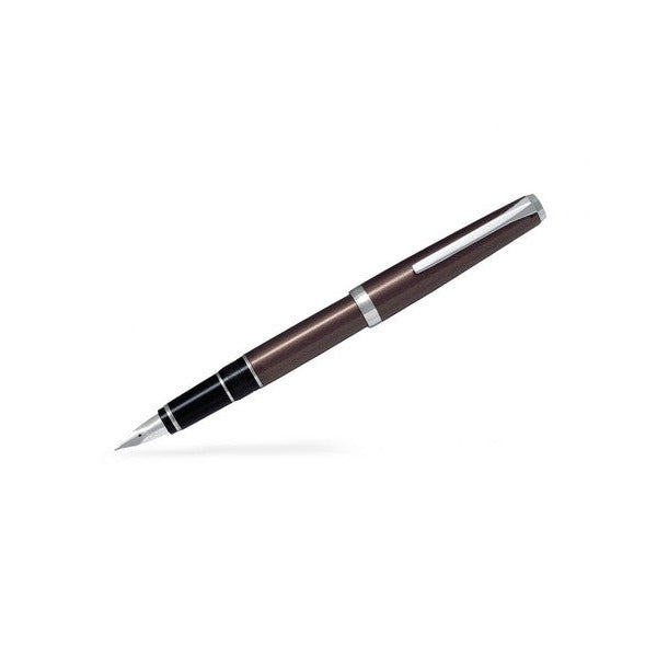 Pilot Falcon Fountain Pen Brown Barrel Soft Extra Fine Nib