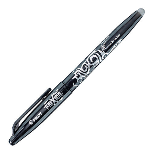 Pilot FriXion Ball Erasable Rollerball Gel Pen Fine Black Pack 3 Box of 6