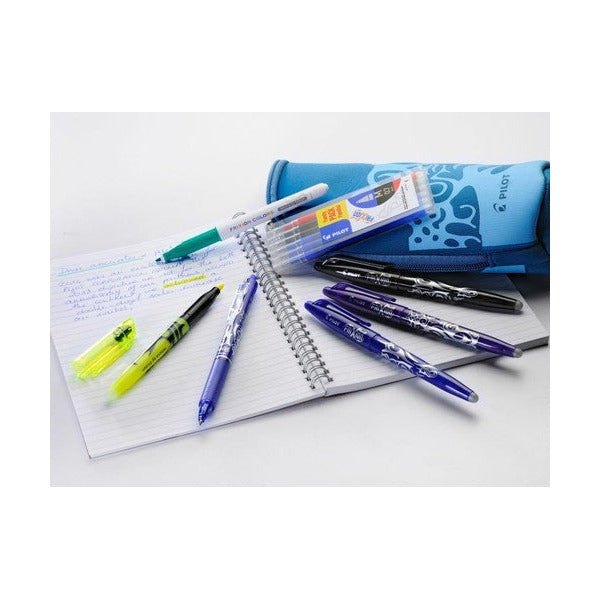 Pilot FriXion Ball Erasable Rollerball Gel Pen Fine Blue Box of 12