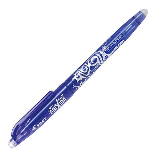 Pilot FriXion Ball Erasable Rollerball Gel Pen Fine Blue Pack 3 Box of 6