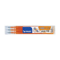 Pilot FriXion Ball Refill 0.5mm Orange Pack of 3