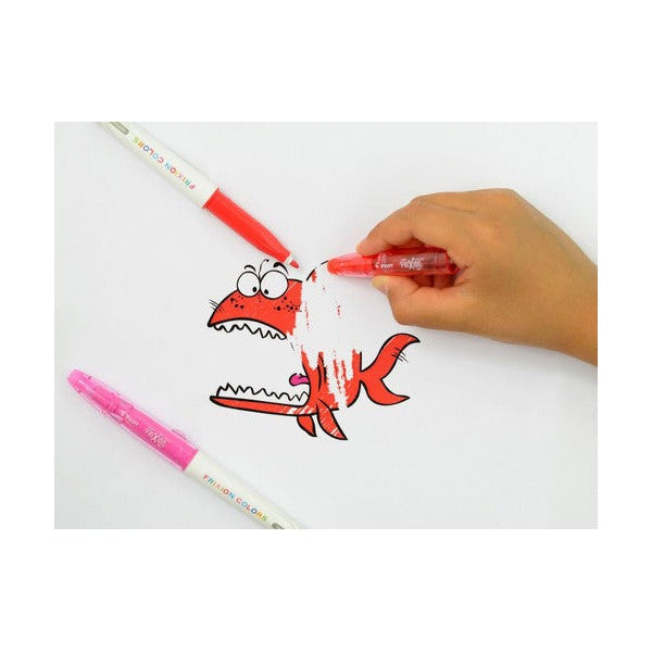 Pilot FriXion Colours Erasable Marker 2.5mm Assorted Wallet of 12