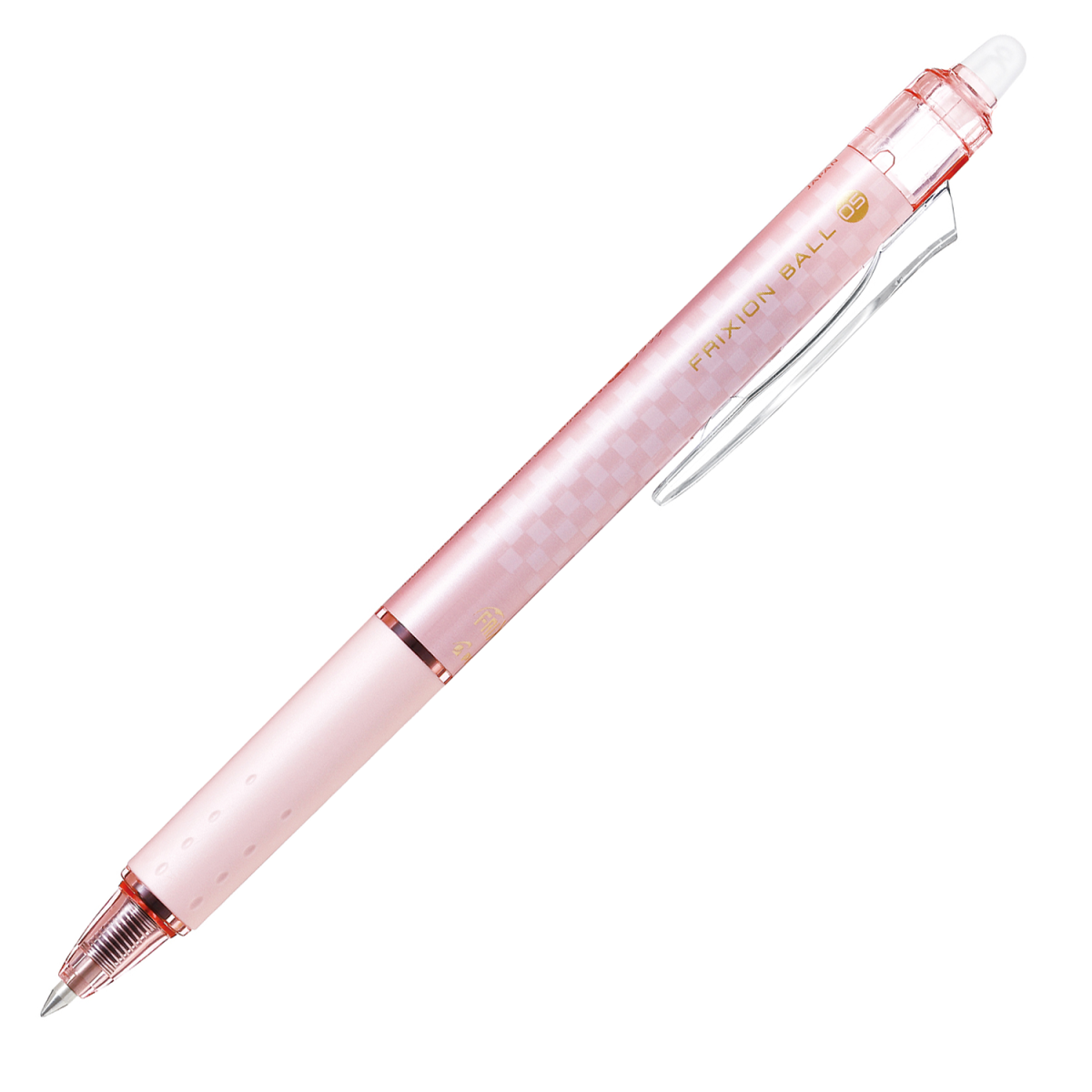 PILOT FriXion Design Series Pink Erasable Retractable Gel Extra Fine Black Box of 10